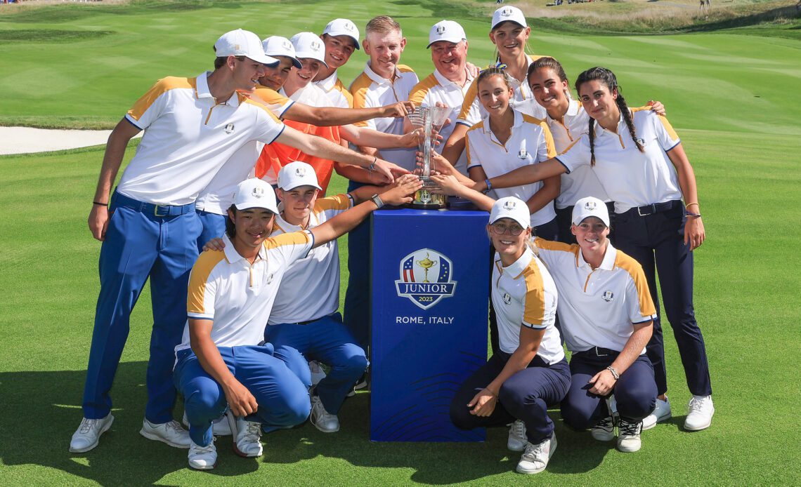 'The Talent Has Been Unreal' - Europe Off To Winning Start With Junior Ryder Cup Glory