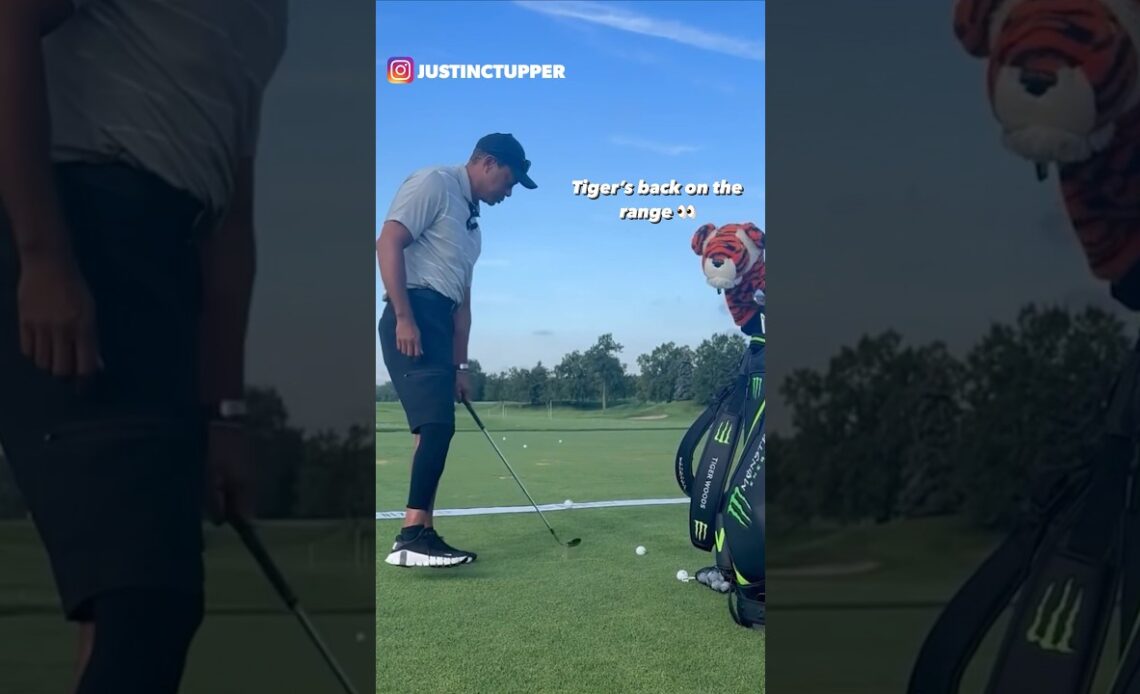 Tiger’s back and he’s still a magician 👀
