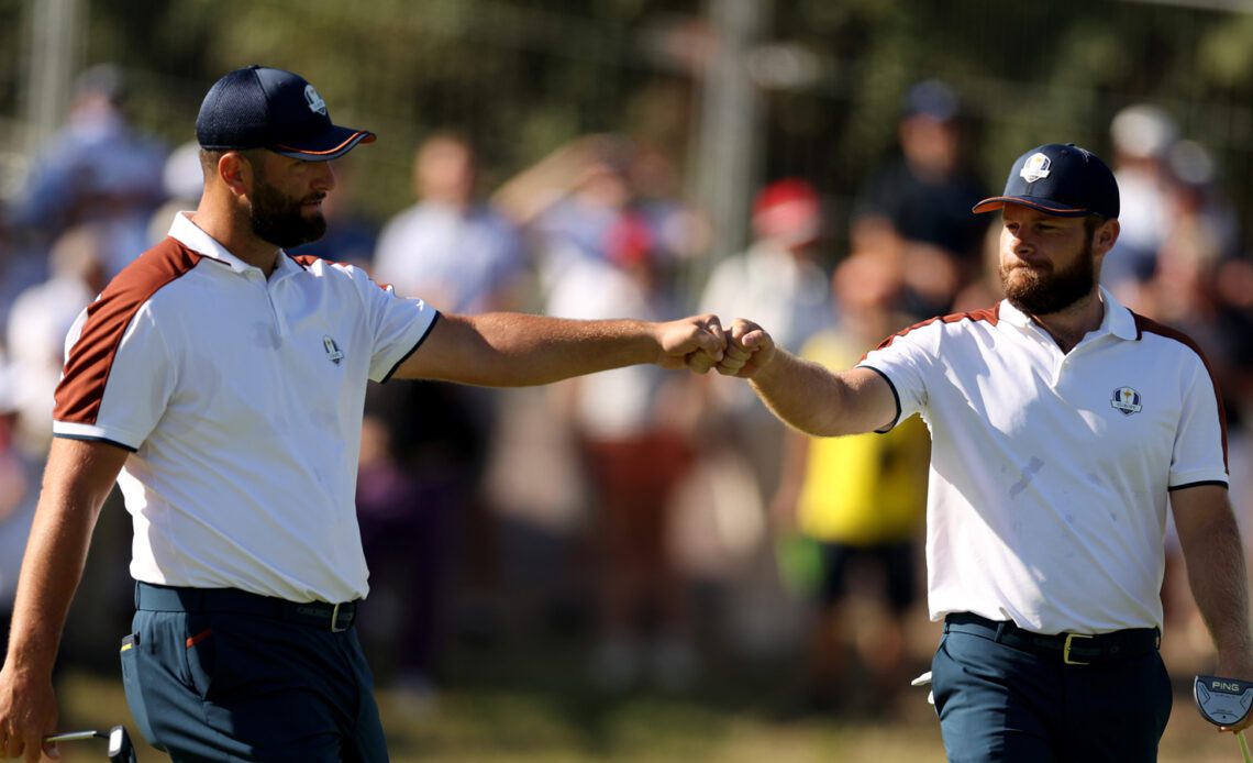 Tyrrell Hatton Calls Ryder Cup Teammate Jon Rahm 'A Walking Highlight Reel'