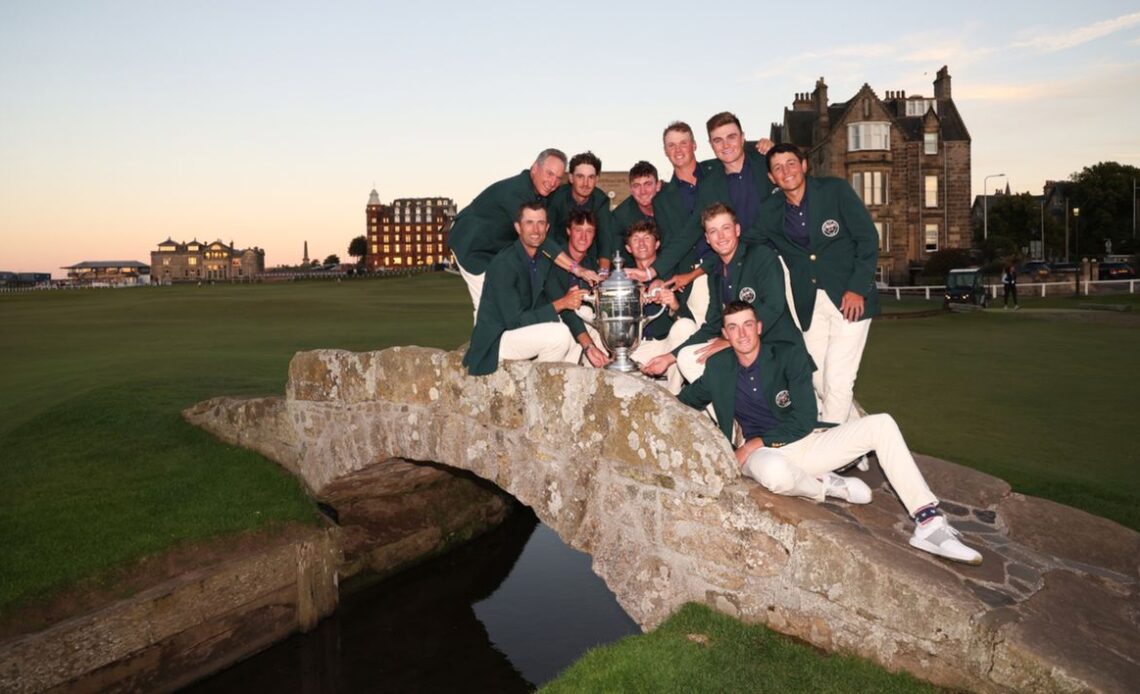 USA win Walker Cup at St Andrews after dramatic comeback inspired by No. 1 amateur in the world Gordon Sargent