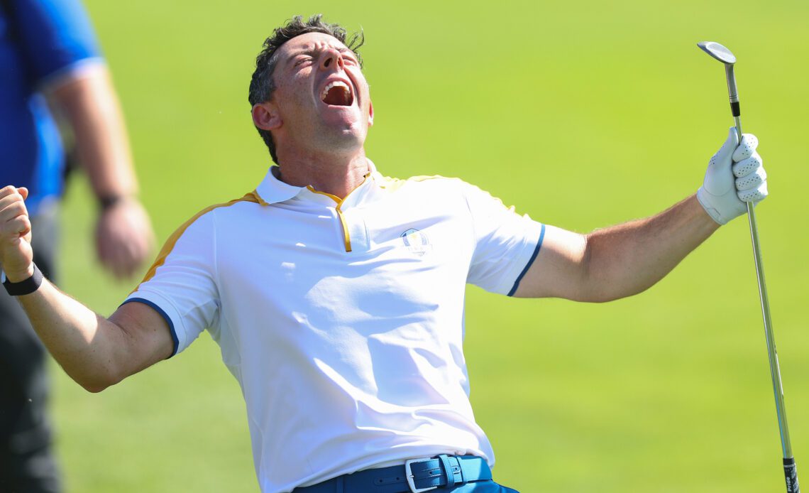 WATCH: Rory McIlroy Holes Outrageous Flop Shot From Brutal Ryder Cup Rough At Marco Simone