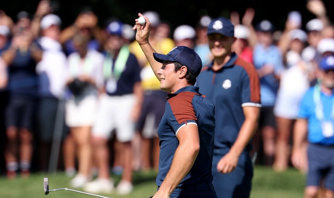 Watch: Hovland Makes Incredible Hole-In-One On Par Four At The Ryder Cup