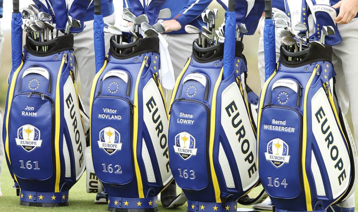 What Has Happened To The Numbers On The European Team Golf Bags?