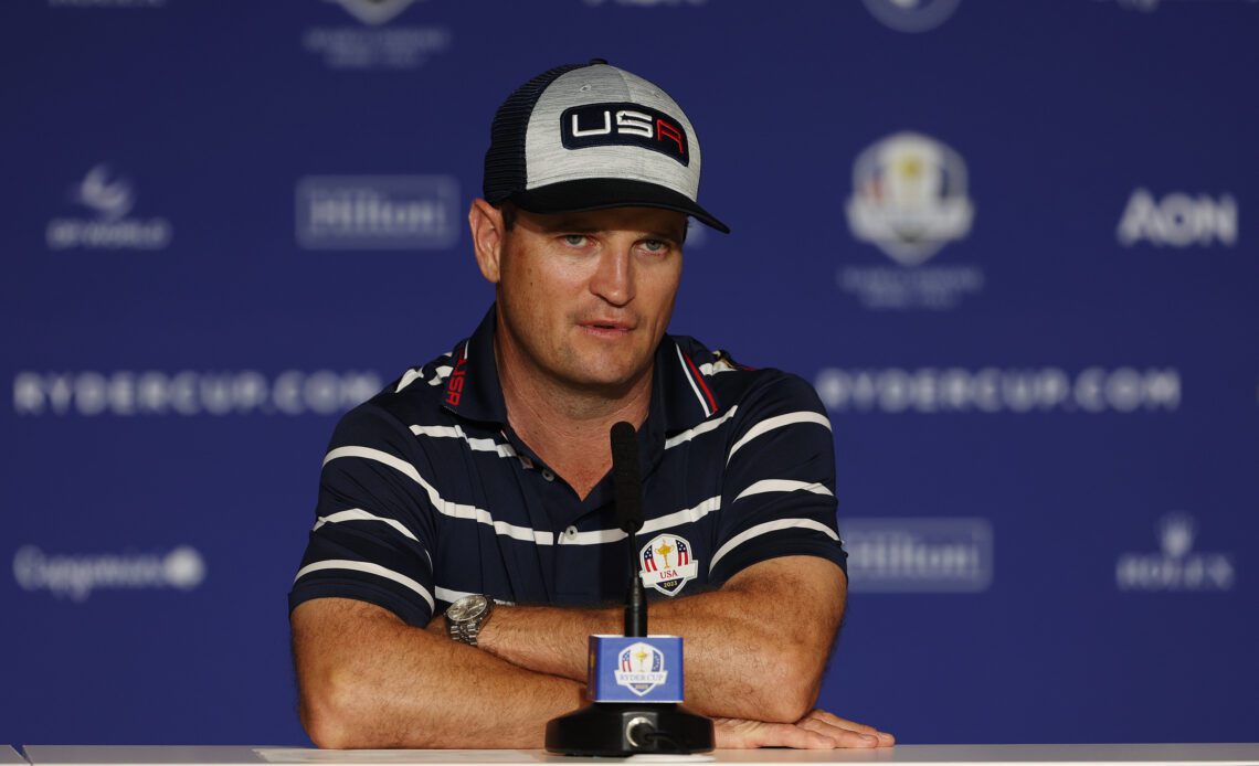 ‘I’m Grateful We Have A Doctor’ - Zach Johnson Says Illness Affecting Team USA