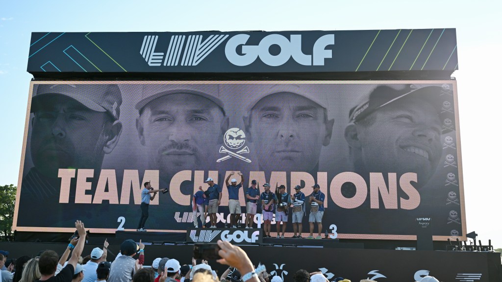 Bryson DeChambeau’s Crushers win LIV Golf Team Championship in Miami