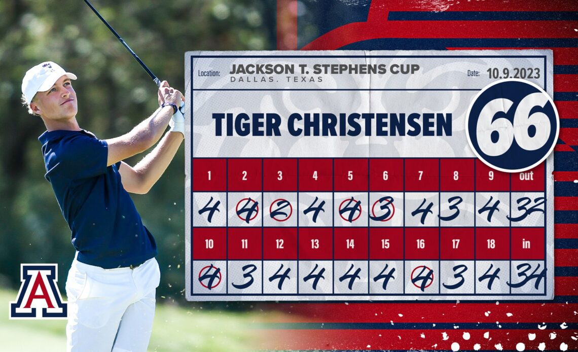 Tiger Christensen 66 at Jackson T. Stephens Cup