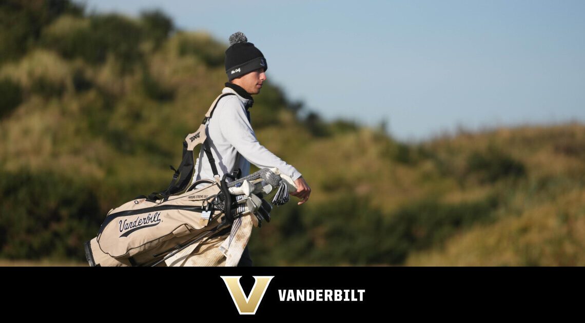 Dores Tied for First at the End of Round 1 in St Andrews – Vanderbilt University Athletics – Official Athletics Website