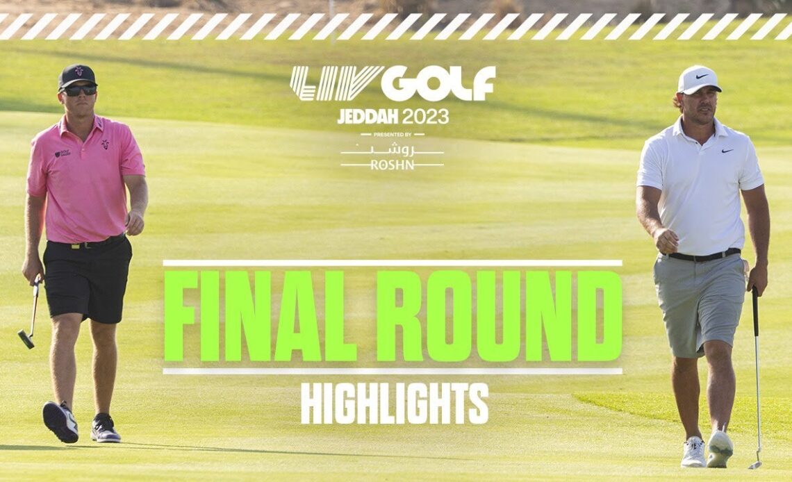 Highlights: Koepka prevails over Individual Champ Gooch | LIV Golf Jeddah