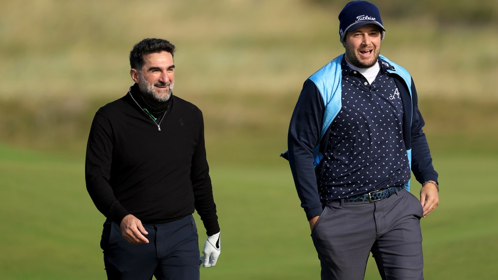 LIV Golf’s Peter Uihlein plays with Yasir Al-Rumayyan, Martin Slumbers