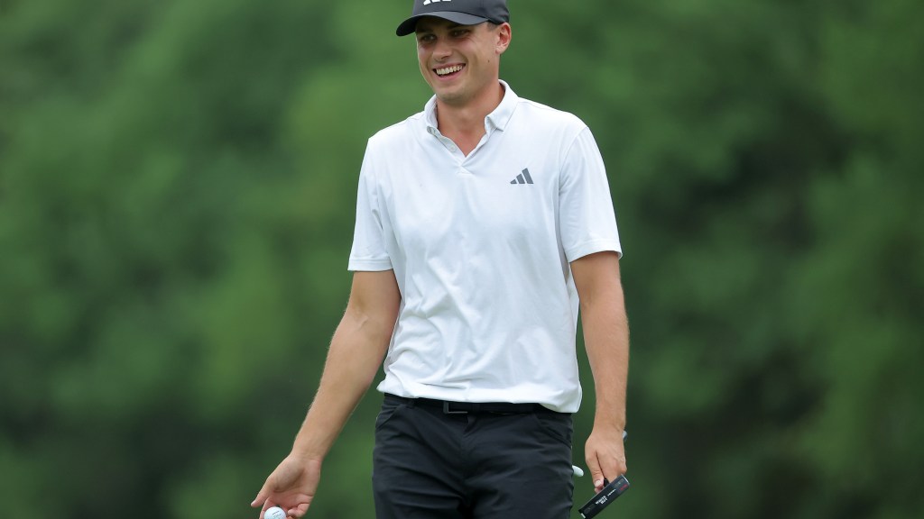 Ludvig Aberg has air of calm that belies growing star power in golf