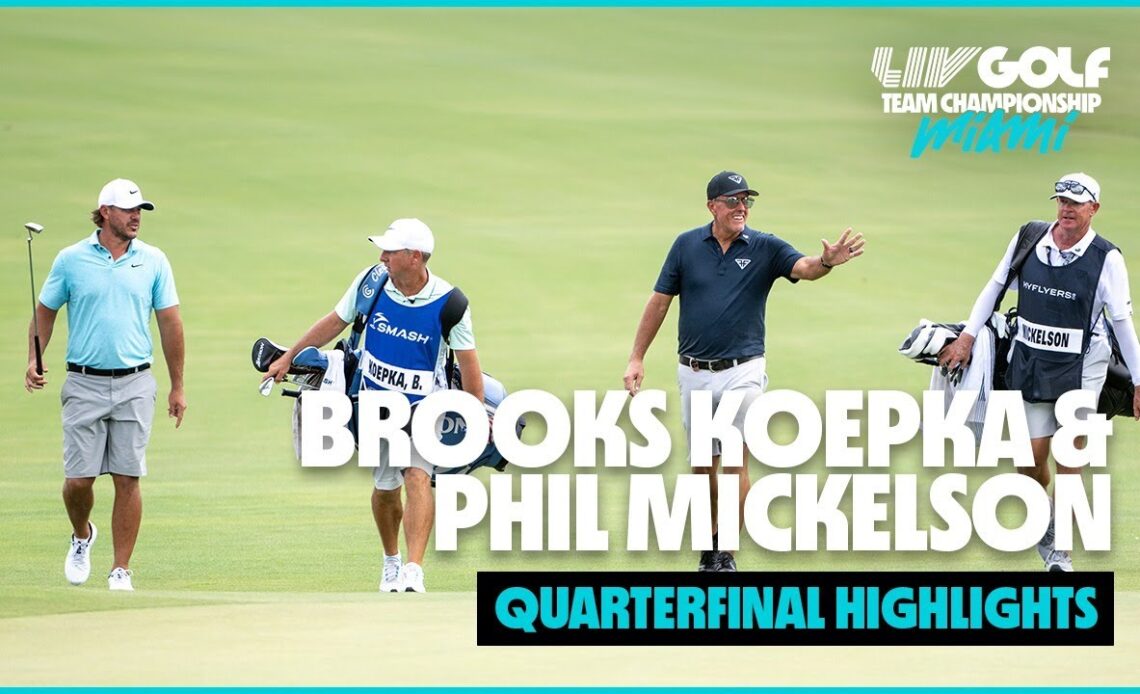 Marquee Matchup: Brooks vs. Phil Highlights | Miami 2023