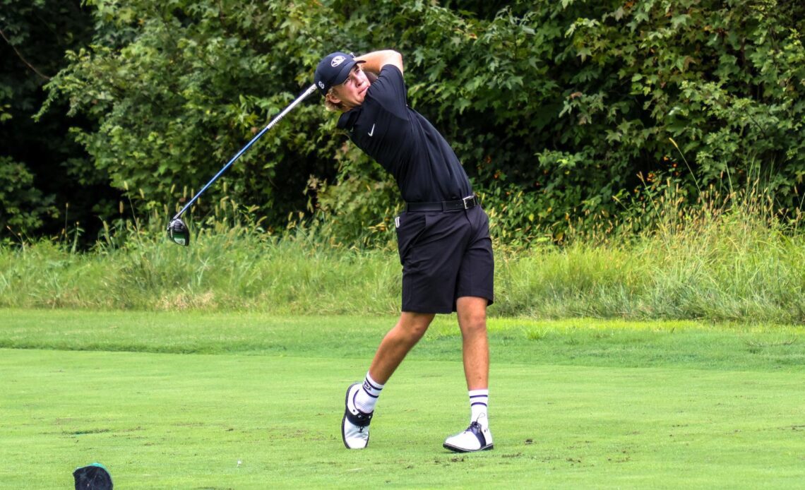 Men’s Golf Fourth After Day One in North Carolina