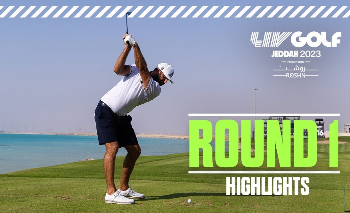 Rd. 1 Highlights: Star-studded leaderboard | LIV Golf Jeddah