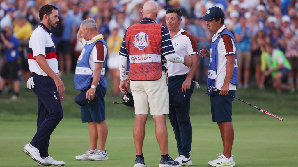 Rory McIlroy says Ryder Cup incident with caddie Joe LaCava still hurts