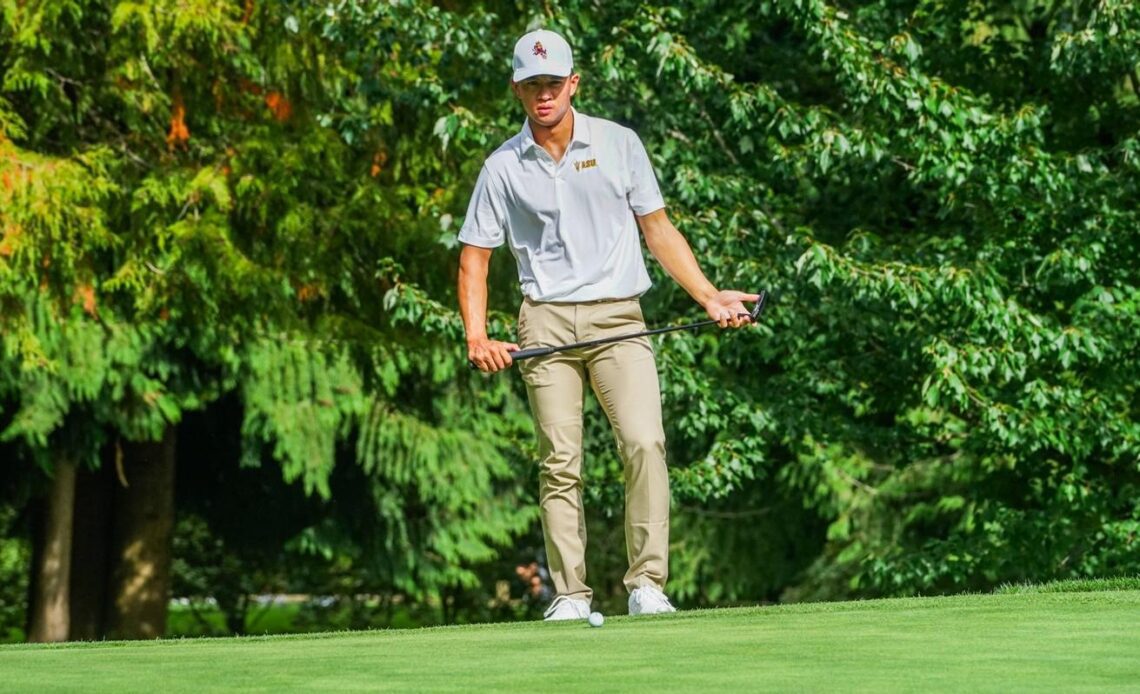 Sun Devil Men's Golf in Contention at Ben Hogan Collegiate after 36 Holes