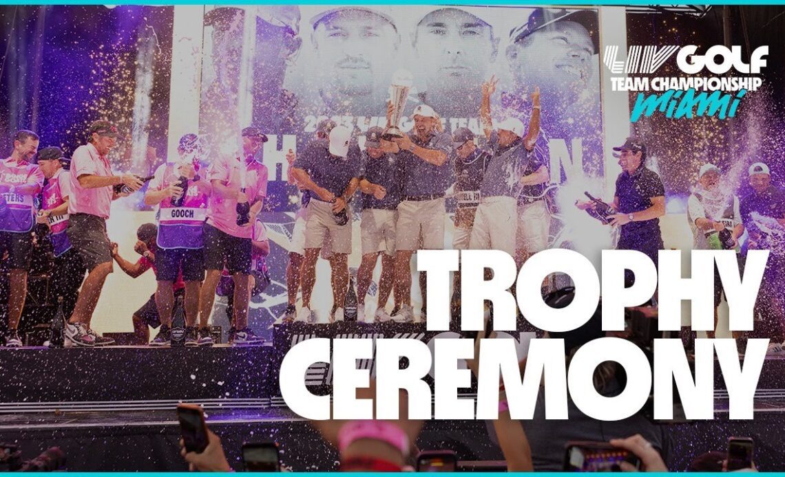 Trophy Ceremony: Crushers celebrate season-long title | Miami 2023