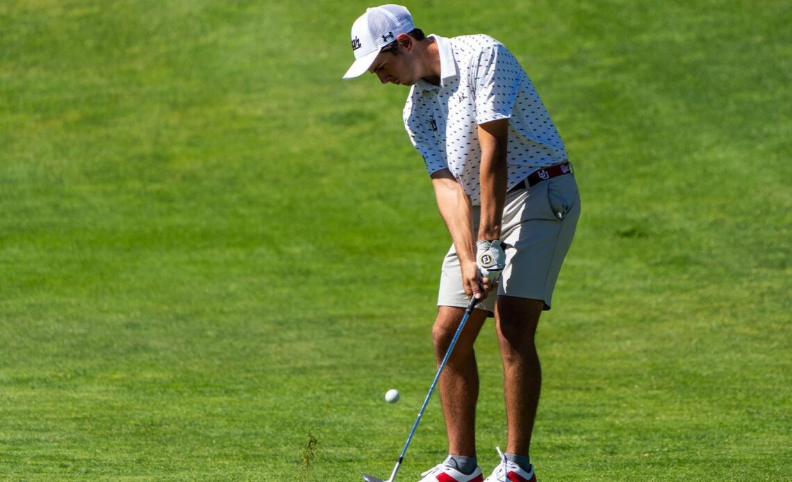 Utah Golf’s Barcos Tied for Sixth With Two Rounds Played in South Bend