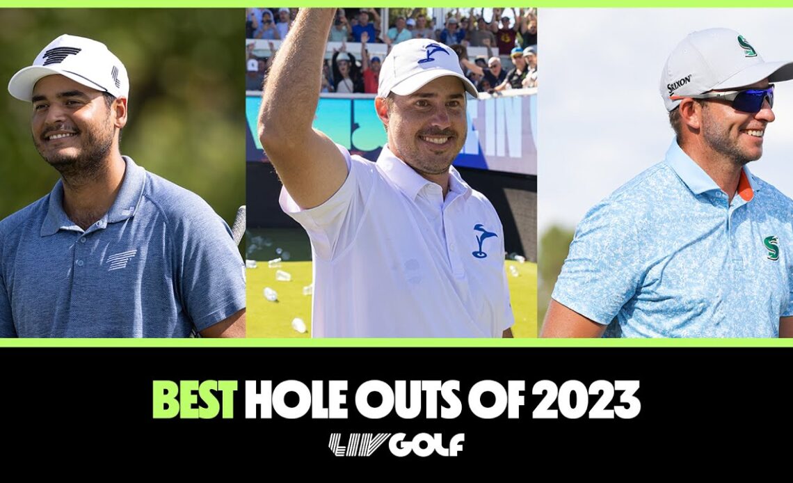 Best of 2023: LIV Golf's top hole outs of the season