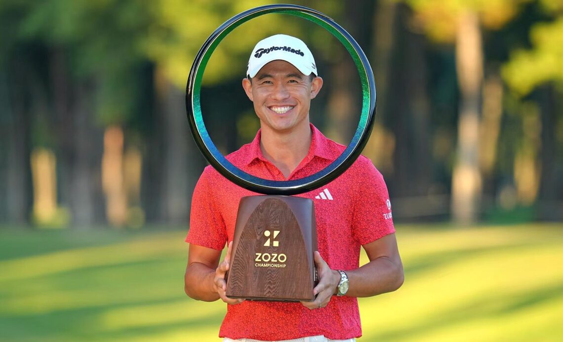 Collin Morikawa the artist returns, ends drought with six-shot victory at ZOZO CHAMPIONSHIP