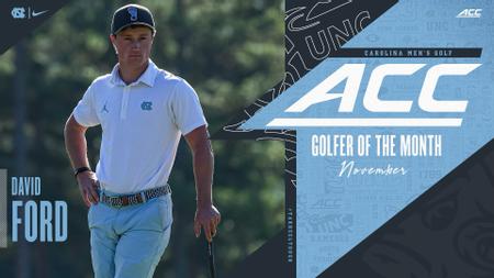 David Ford Named ACC Player Of The Month