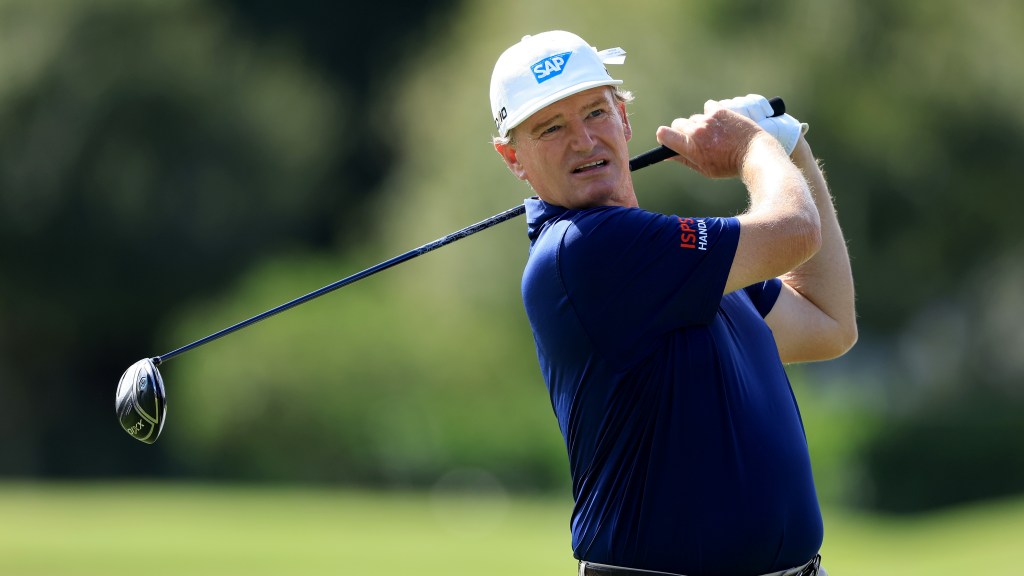 Ernie Els squeezing in golf around charity, expanding autism center