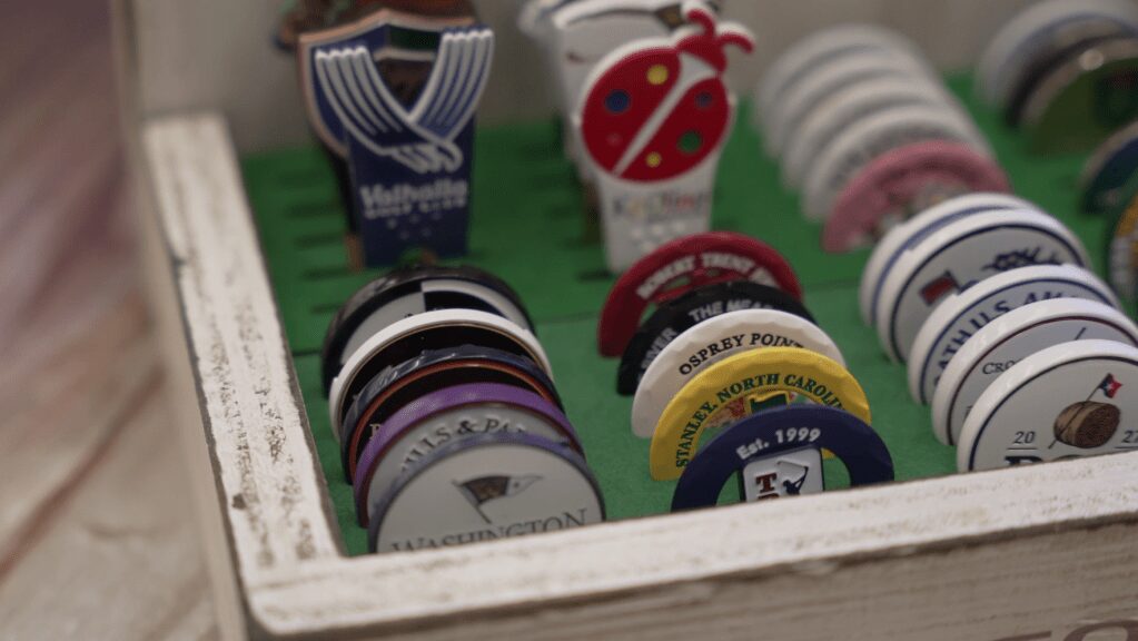 PAC Golf has sold ball marks, bag tags and more for nearly 25 years