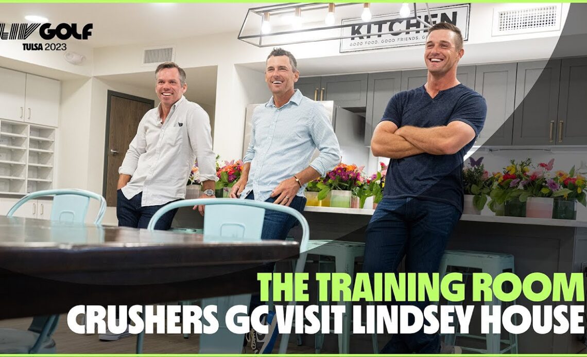 The Training Room: Crushers visit the Lindsey House | LIV Golf Tulsa
