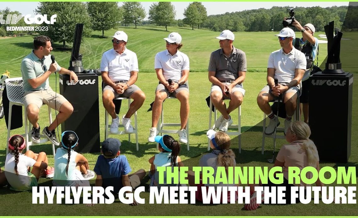 The Training Room: HyFlyers meet with the future | LIV Golf Bedminster