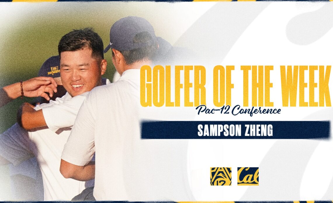 Zheng Tabbed As Pac-12 Golfer Of The Week