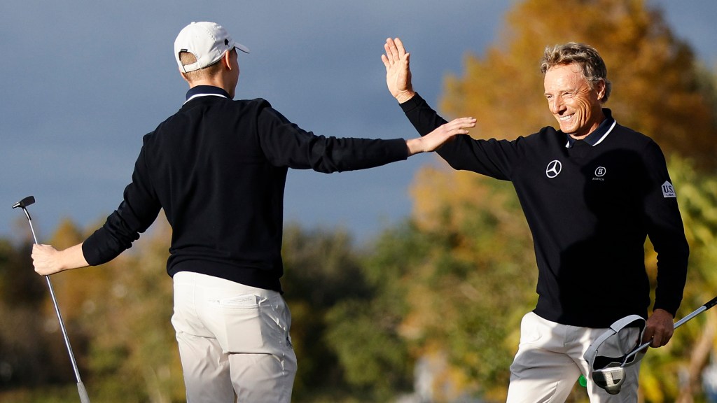 Bernhard Langer adds to legendary career with win at PNC Championship