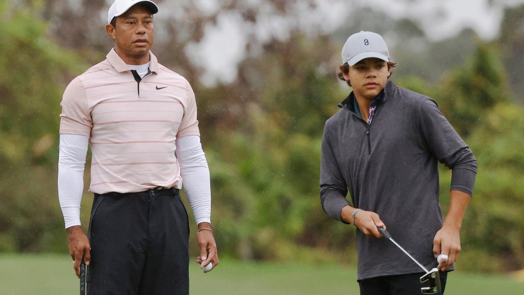 Best scenes from Tiger and Charlie Woods’ PNC Championship first round