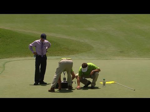 Justin Leonard's slam dunk eagle destroys cup at THE PLAYERS