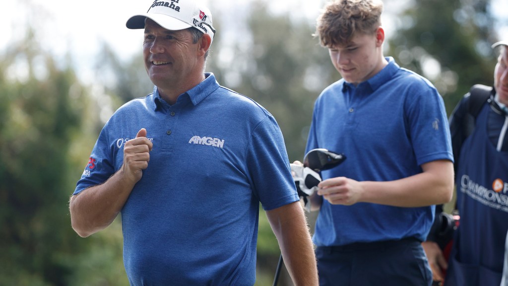 Padraig Harrington on how to get kids involved in the game of golf