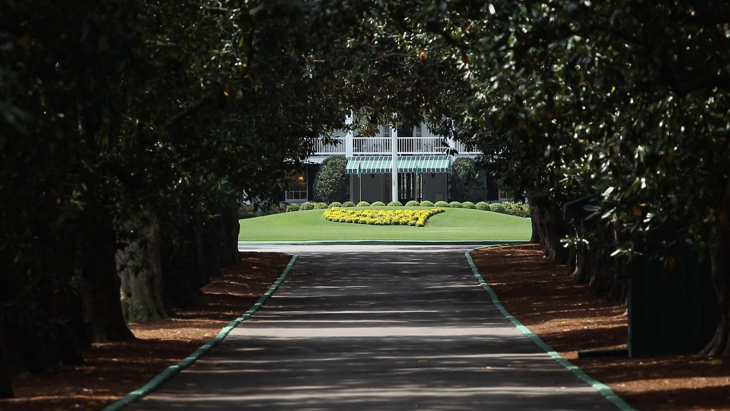 Players share photos of Augusta National invitations