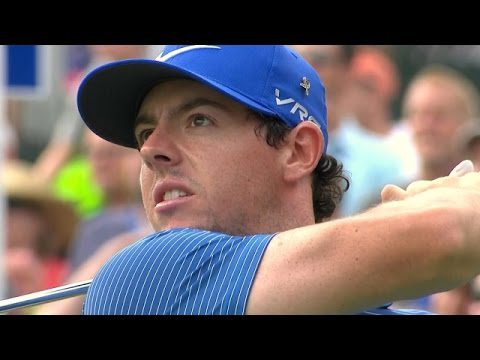 Rory McIlroy’s near ace on the par-3 16th at Deutsche Bank