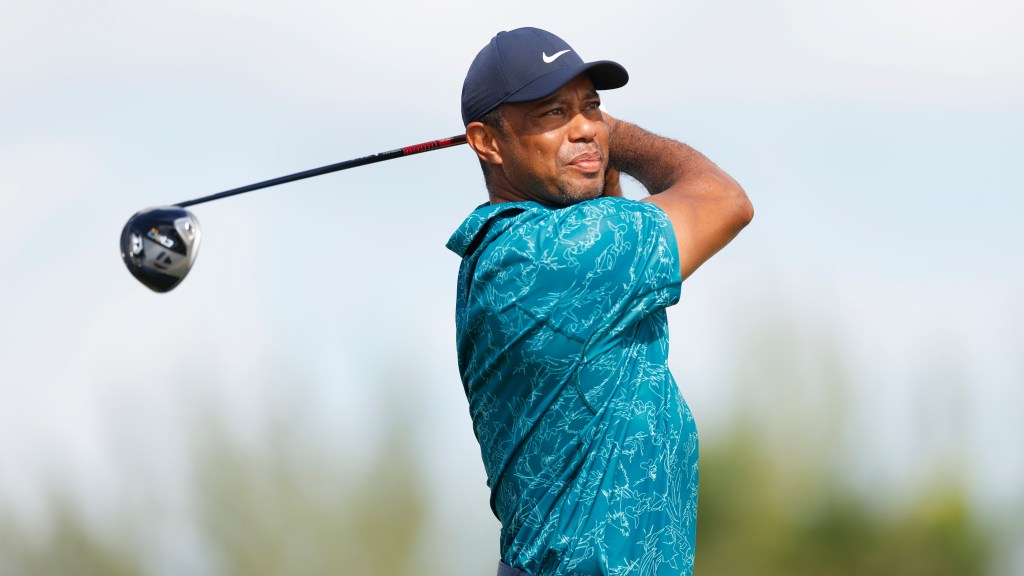 Tiger Woods bounces back Friday at 2023 Hero World Challenge
