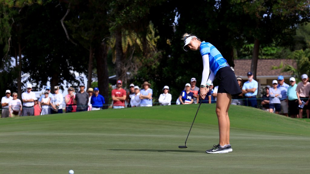 Hometown favorite Nelly Korda leads at 2024 LPGA Drive On Championship