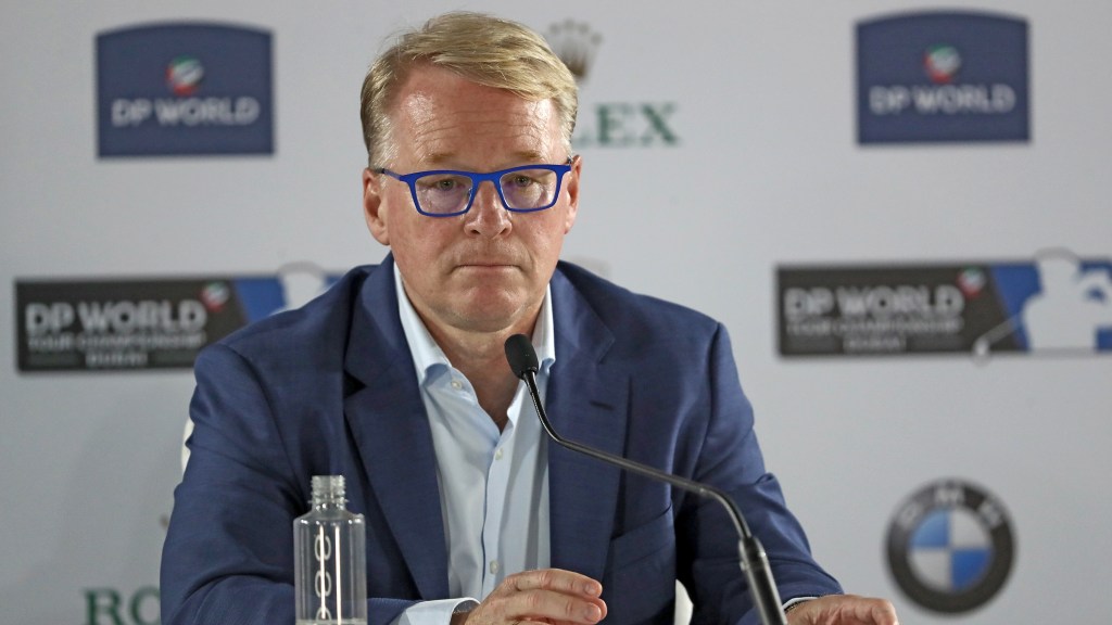 Keith Pelley calls out PGA Tour’s lack of global vision with pro golf