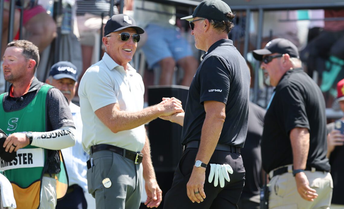 LIV Golf CEO Greg Norman responds to Rory McIlroy’s comments