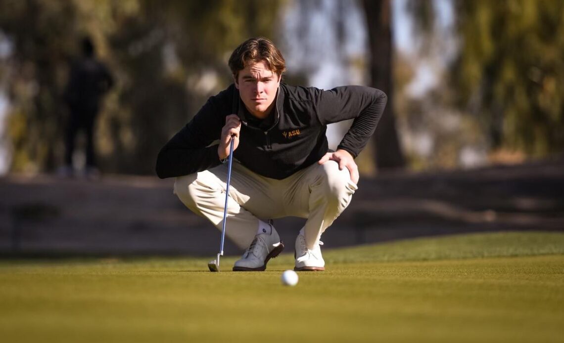 Luke Potter 4-0 on Weekend; Men's Golf Tops USC in Copper Cup Monday