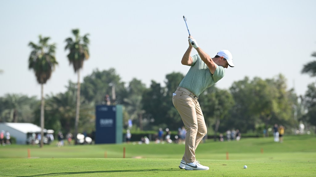 Rory McIlroy begins 2024 with bogeyfree 62 in Dubai on DP World Tour