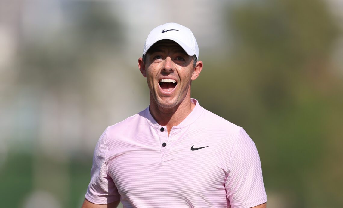 Rory McIlroy shoots 63, two back of Cam Young at Dubai Desert Classic