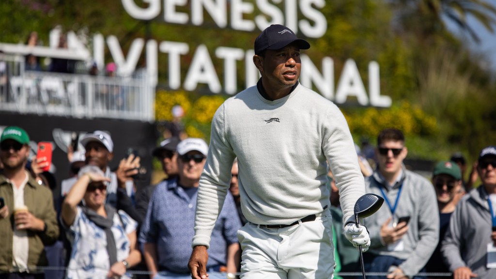 Follow Tiger Woods Friday at 2024 Genesis Invitational