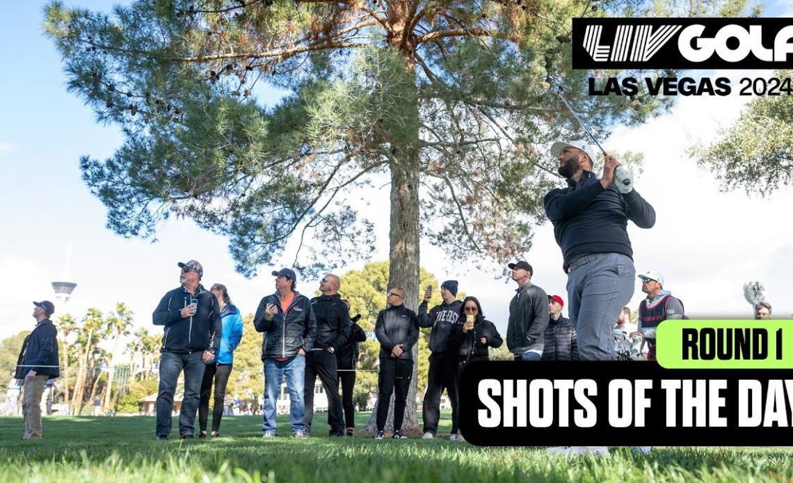 HIGHLIGHTS: Top Shots of Round 1 | LIV Golf Las Vegas