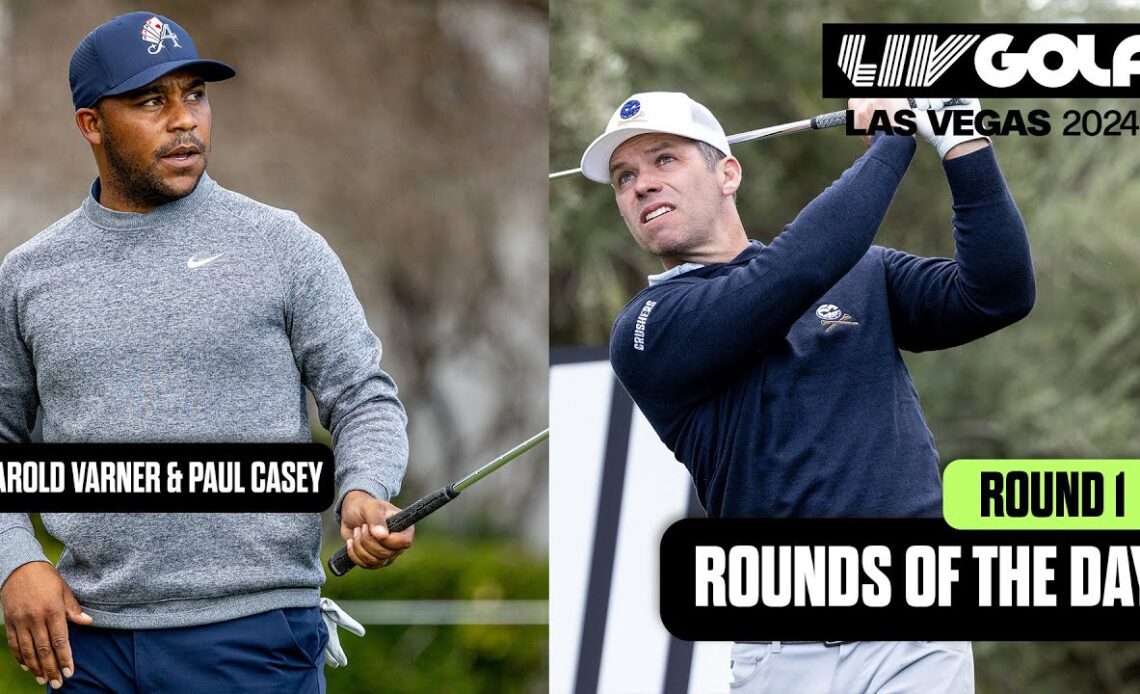 HIGHLIGHTS: Varner, Casey C-Lead After Vegas Rd. 1 | LIV Golf Las Vegas