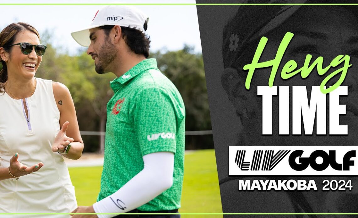 Heng Time: Tequila, Wahlberg & More with Abe Ancer | LIV Golf Mayakoba