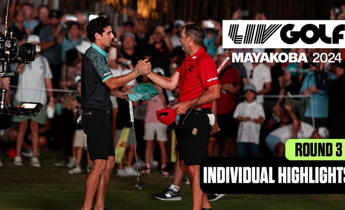 INDIVIDUAL HIGHLIGHTS: Niemann Tops Garcia In Epic Playoff | LIV Golf Mayakoba