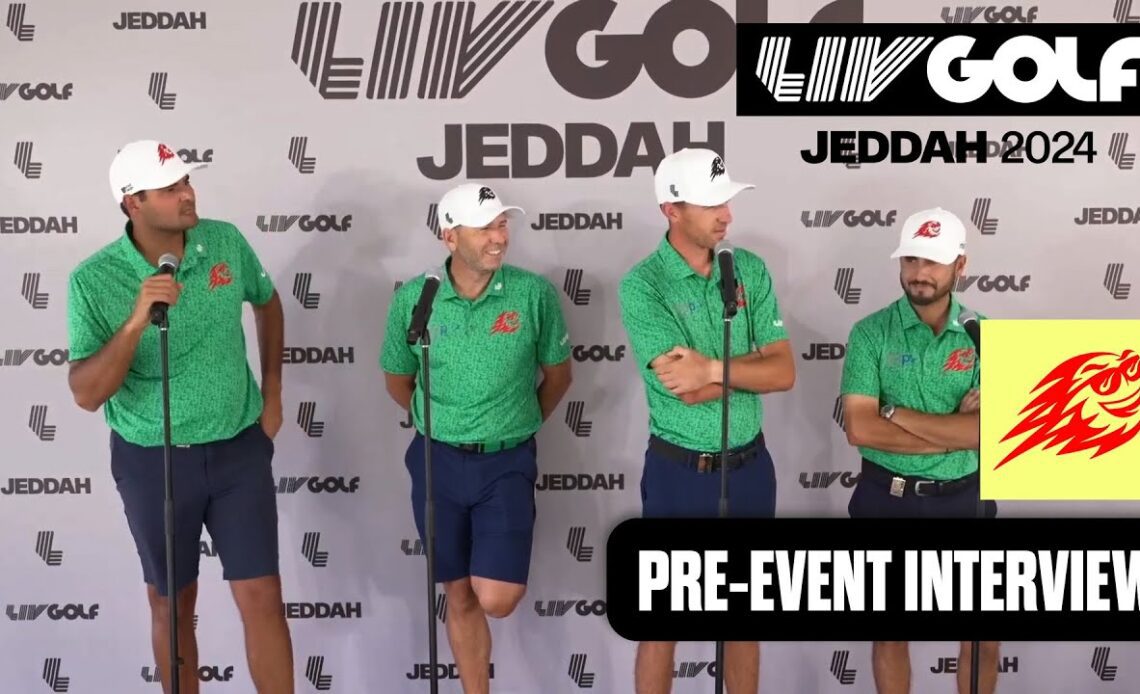 INTERVIEW: Fireballs ready to make jump | LIV Golf Jeddah