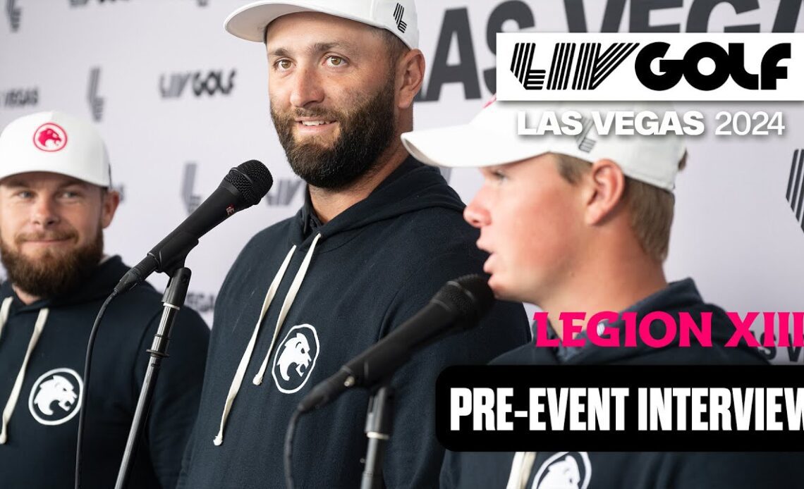 INTERVIEW: Legion XIII "Wanted to Leave Our Mark" | LIV Golf Las Vegas