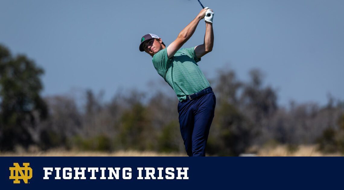 Modleski Finishes Third In The Invitational At The Ford – Notre Dame Fighting Irish – Official Athletics Website
